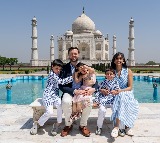 JD Vances Taj Mahal Visit Musk Comments on Family Photo