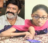 Balakrishna Congratulates Disabled Girl Lavanya Lakshmi