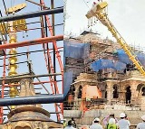 42 Foot Flagstaff Installed at Ayodhya Ram Mandir