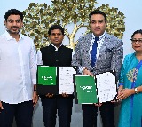 Nara Lokesh Oversees MoU Signing with Schneider Electric