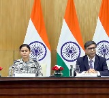 Vyomika Singh Sofia Qureshi Address Media on Pakistan Cross Border Firing