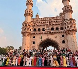Miss World contestants mesmerised by iconic Charminar