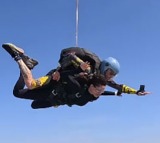 Tollywood Young Actress's Daring Act: Jumps from a Plane — Viral Video