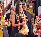 Miss World Contestants Celebrate Bathukamma in Sarees, Bring Global Glamour to Warangal