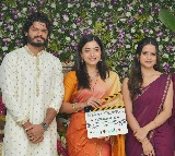 Rashmika Mandanna Sounds the Clapboard for Anand Deverakonda’s New Film