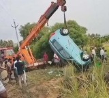 Tragedy in Annamayya District: Car Plunges into Well, Three Dead