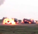 Indian Army Releases Video of Pakistan Missiles Being Shot Down