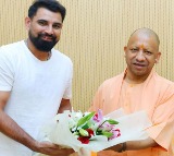 Mohammed Shami Meets UP CM Yogi Adityanath