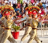 Beating Retreat Ceremony Resumes at Punjab Border