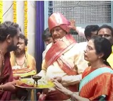 AP CM Chandrababu Naidu participates in Ganga Jatara festival