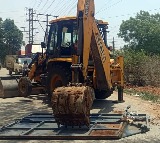 Demolition of illegal structures, encroachments in Greater Hyderabad continue