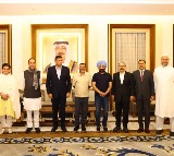 After concluding successful Bahrain visit, all-party delegation led by Baijayant Panda arrives in Kuwait