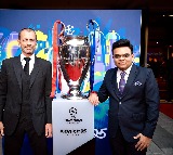 ICC Chairman Shah ‘honoured’ to represent cricket in Munich, meets UEFA President ahead of CL final