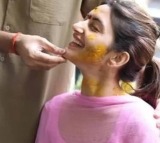Srileela’s Mysterious Post in Bridal Attire Goes Viral