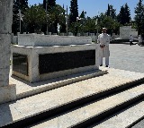 AIMIM chief Owaisi visits grave of Algerian freedom fighter Amir Abdul Qadir
