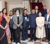 Ravi Shankar Prasad-led delegation meets UK's Shadow Foreign Secretary Priti Patel