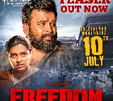 Karthi releases gripping teaser of Sasikumar, Lijomol Jose's 'Freedom'