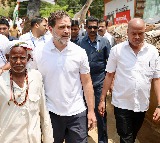 Rahul Gandhi meets family of 'Mountain Man' in Bihar