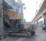 Hydra Demolishes Illegal Structures in Begumpet Patny Nala Area