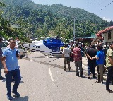 Kedarnath Helicopter Emergency Landing in Rudraprayag