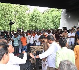 Maganti Gopinath Funeral Held KTR Harish Rao Attend