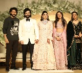 Akhil Akkineni Weds Zainab Reception Photos Mahesh Babu and Namrata Attend