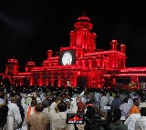 G Kishan Reddy Inaugurates Lighting at Kachiguda Railway Station