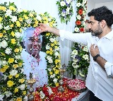 Nara Lokesh Visits Palla Srinivasa Rao Family to Offer Condolences