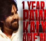 Pawan Kalyan Janasena Releases Video Marking One Year as Deputy CM