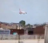 Air India plane crashes in Ahmedabad video goes viral