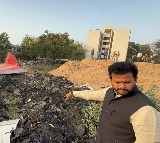 Rammohan Naidu Inspects Ahmedabad Plane Crash Site