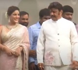 Nandamuri Balakrishna and Samyuktha Menon visit Eluru