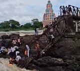 Several people missing as bridge collapses in Pune