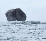 Canada Black Iceberg Discovered Estimated 100000 Years Old