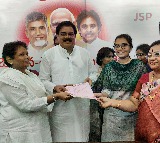 Nadendla Manohar Donates 1 Million Rupees to Flat Factory Complex