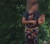 Woman Tied to Tree and Attacked in Kuppam Over Husbands Debt
