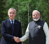Canadian PM Mark Carney welcomes PM Narendra Modi for G7 summit