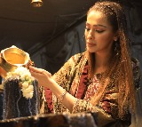Raai Laxmi offers prayers at Shivoham Shiva temple in her quest for inner peace