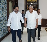 Nara Lokesh Meets with Vice President Jagdeep Dhankhar