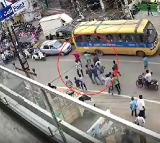 Viral Video Shows Drunken Youths Creating Chaos in Bhimavaram