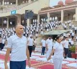 IDY 2025: Grand Yoga Day event held at Attari-Wagah border