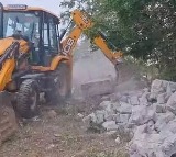 Hydra Enters Pocharam Municipality Demolishes Illegal Construction