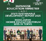 Japan Education Minister unveils JGU’s Sustainable Development Report 2025 in Tokyo