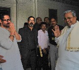 CM Siddaramaiah, Aamir Khan exchange pleasantries at Rashtrapati Bhavan