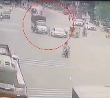 Hyderabad Kukatpally Accident CCTV Footage Reveals Shocking Details
