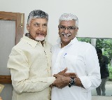 Gajendra Shekhawat met CM Chandrababu on AP Tourism Development