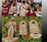 Bhadrachalam Temple Gets Rs 12 Lakh Silver Covering Donation