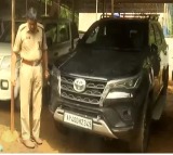RTA Officials Inspect Jagans Car After Accident