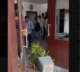 Mahaa News Office Attacked Political Leaders Visit