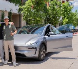 Tesla Model Y Self Delivers in Autonomous Drive First